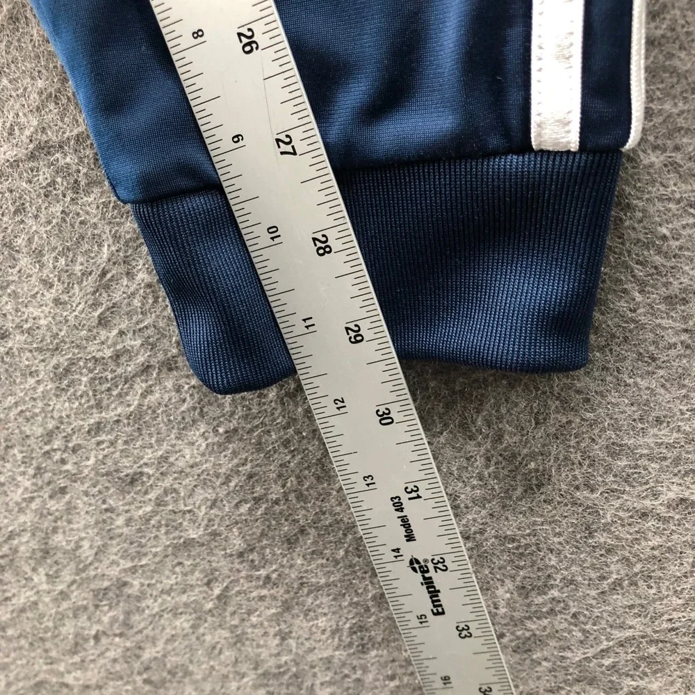 Adidas‎ 3 Stripe Jogger Track Pants Youth Boys 14/16 Blue White Active